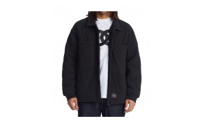 DC SHOES Streakcoaches - Noir - Veste  - ouvert