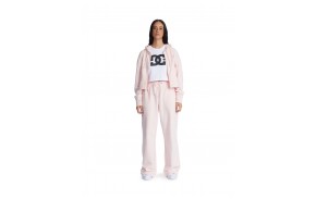 DC SHOES The Weekend - Rose - Sweat zippé Femmes