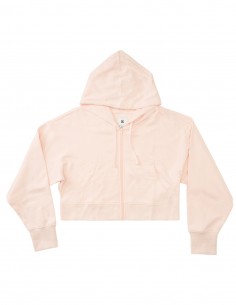 DC SHOES The Weekend - Pink - Hoodie with zip Women