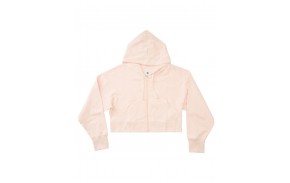 DC SHOES The Weekend - Pink - Hoodie with zip Women