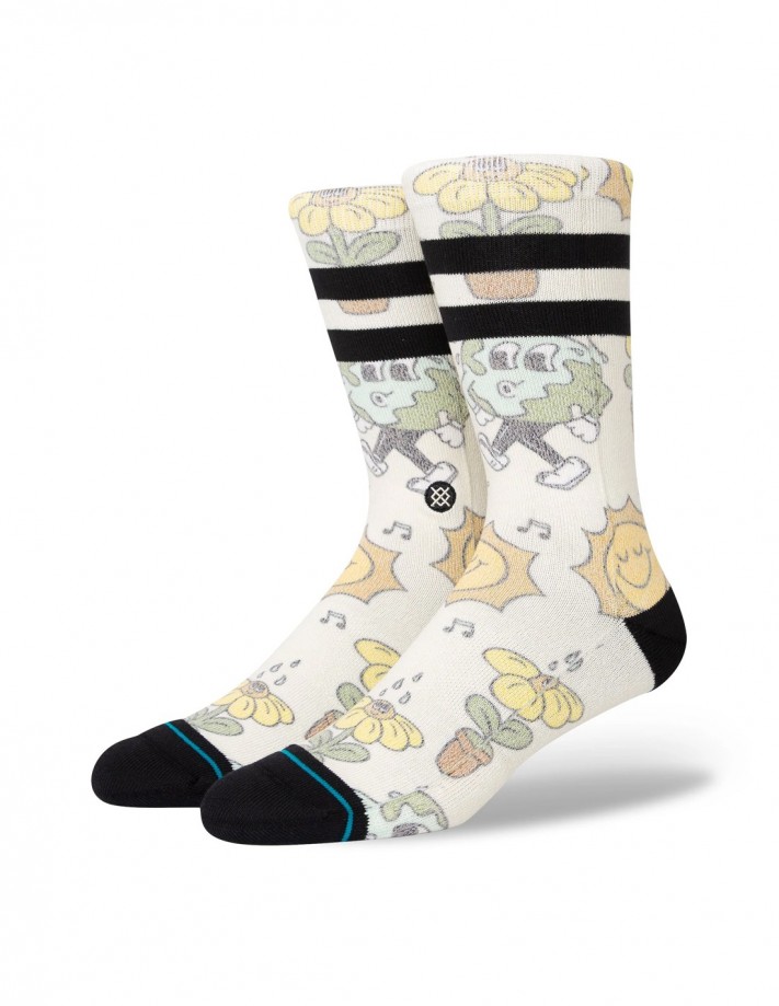 STANCE Nice Mooves - Off White - Chaussettes