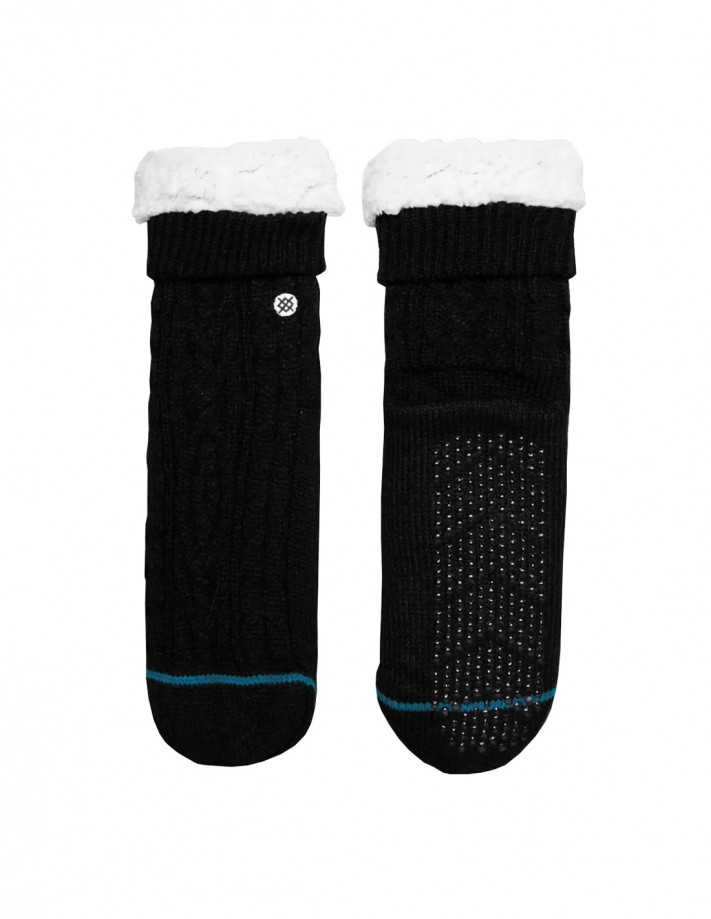 STANCE Rowan Slipper - Noir - Chaussettes