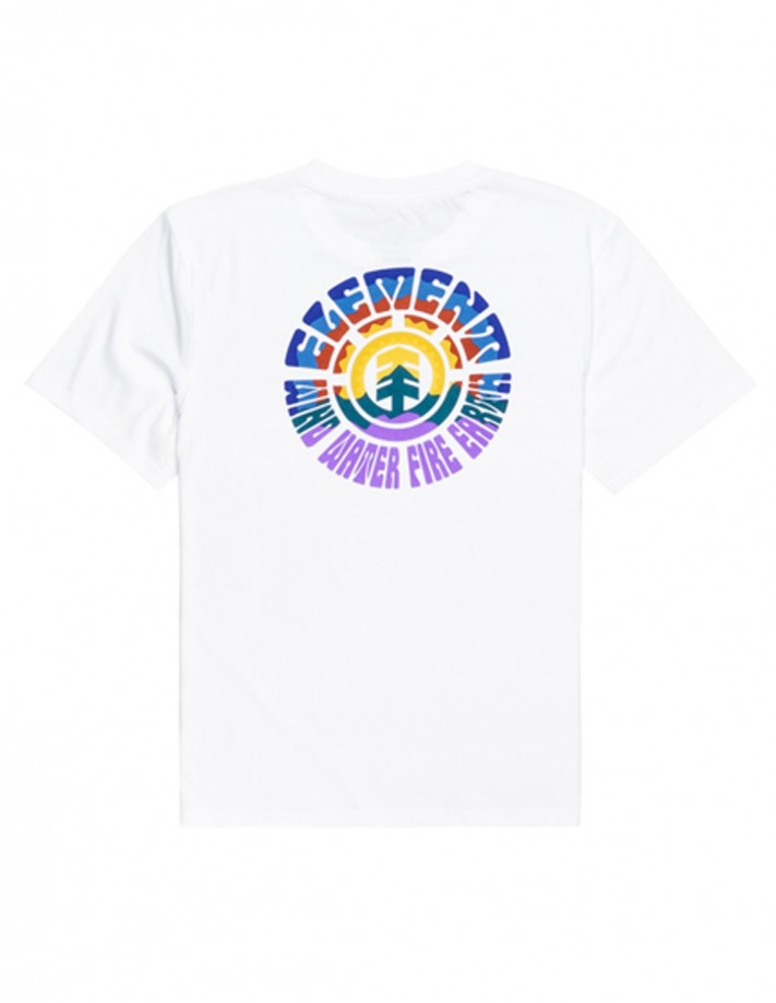 ELEMENT Yosemite - Blanc - T-shirt enfants