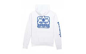 ELEMENT Peaks - Optic White - Sweat à capuche