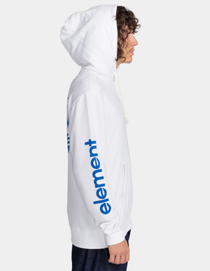 ELEMENT Peaks - Optic White - Sweat à capuche ELEMENT Peaks - Optic White - Sweat à capuche