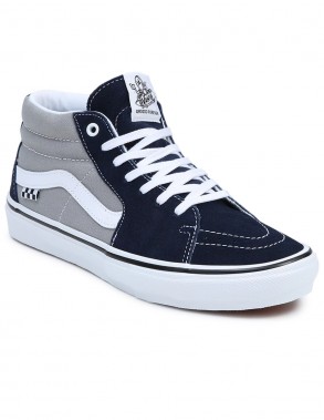 VANS Skate Grosso Mid Shoes - Dress Blue/Drizzle - Chaussures de skate