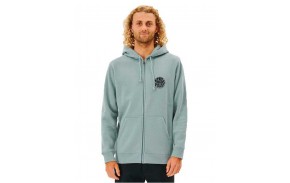 RIP CURL Wetsuit Icon - Mineral Blue - Sweat à Capuche