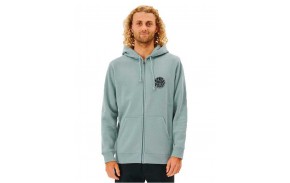 RIP CURL Wetsuit Icon - Mineral Blue - Sweat à Capuche
