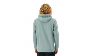 RIP CURL Wetsuit Icon - Mineral Blue - Sweat à Capuche (dos)