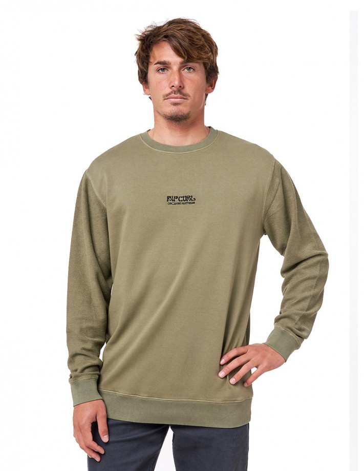 Sweat Crewneck Rip Curl Vert