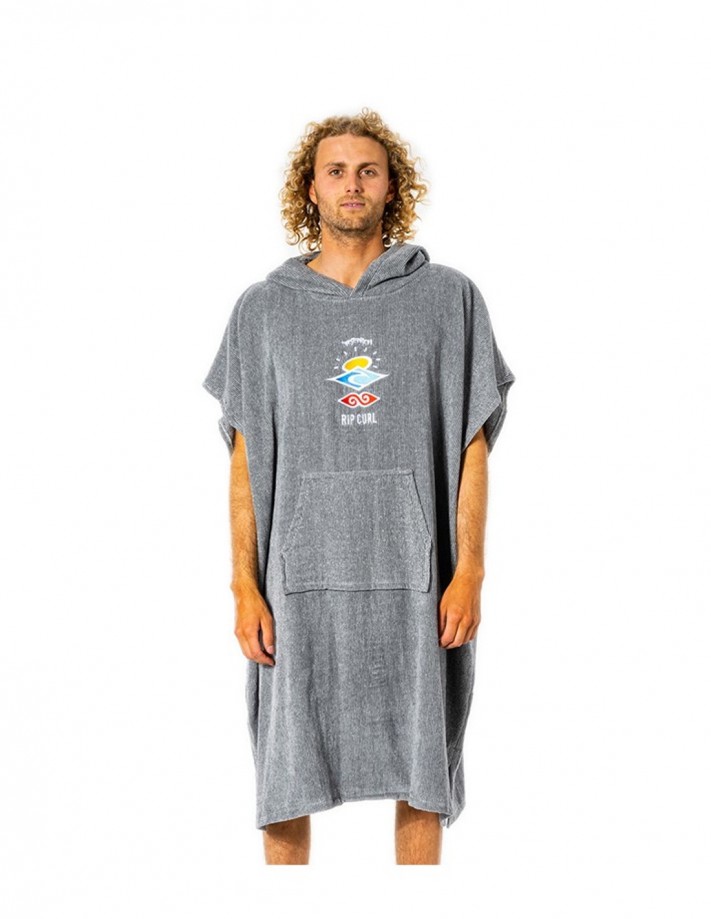 Poncho Rip Curl gris