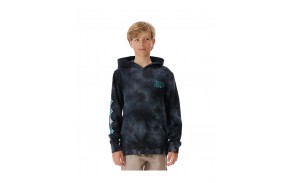 RIP CURL Trippin - Washed Black - Sweat à capuche