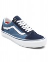 VANS Skate Old Skool - Navy/White - Scarpe da skateboard