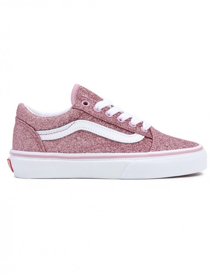 Chaussures de skate pour femmes VANS Old Skool Glitter