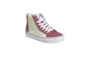 Chaussures de skate enfants VANS Sk8 Hi Paillette