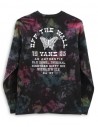 VANS Tri Tie Dye - Purplepotion - T-shirt lange mouw