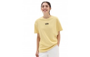 VANS Flying V Oversized Raffia - Jaune - T-shirt