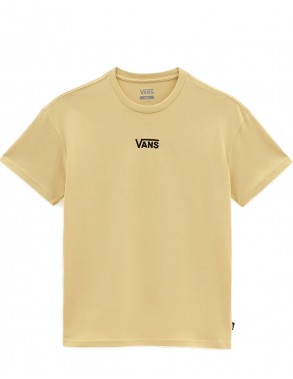 VANS Flying V Oversized Raffia - Jaune - T-shirt