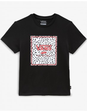 VANS Dalmatian Border Crew - Black - T-shirt