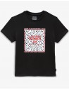 VANS Dalmatian Border Crew - Black - T-shirt