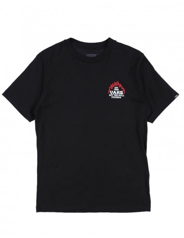 VANS Pizzeria - Noir - T-shirt enfant