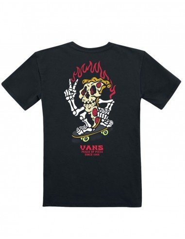 VANS Pizzeria - Black - T-shirt