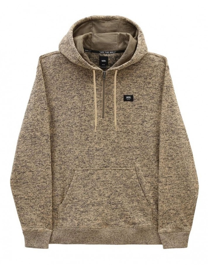 VANS Flurry Half Zip - Taos Taupe - Sweat à capuche