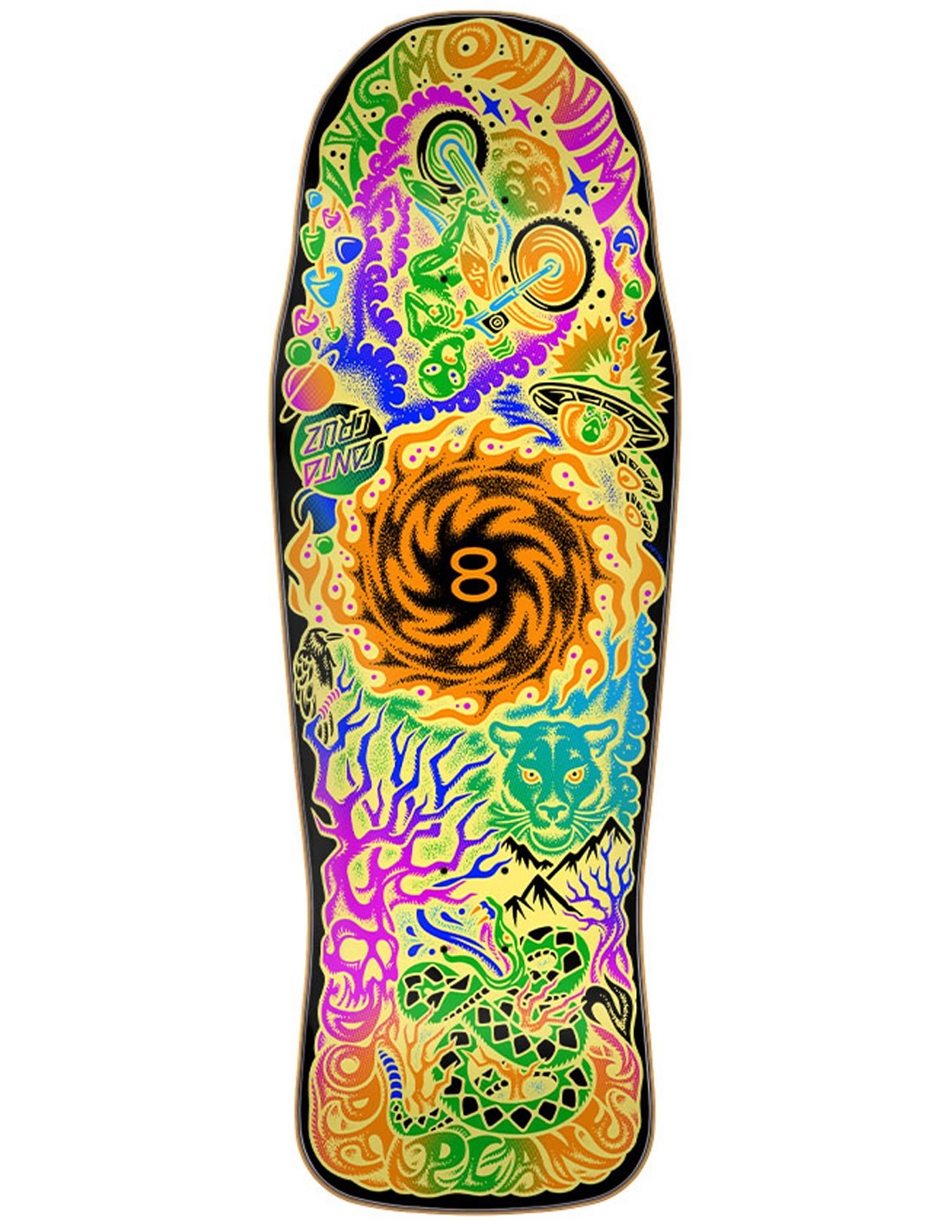 SANTA CRUZ Reissue Winkoski Dope Planet 10.34 - Oldschool Skateboard Deck