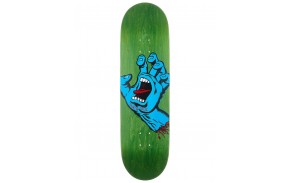 Planche de skate nue Santa Cruz Screaming Hand 8.8