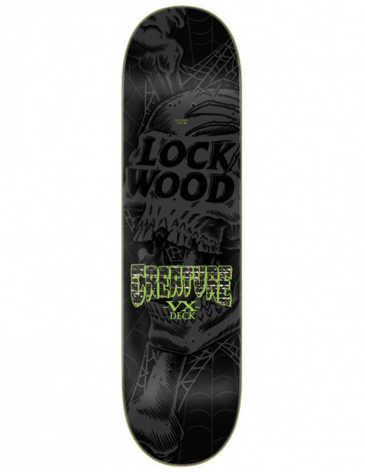 CREATURE Lockwood Keepsake VX 8.25" - Plateau de Skateboard grip