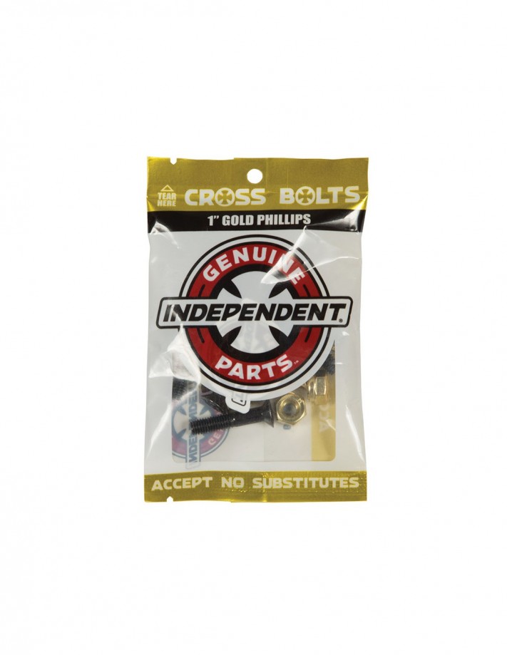 Jeu de visserie de skate INDEPENDENT 1" Gold Pack Jeu de visserie de skate INDEPENDENT 1" Gold Pack