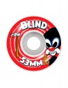 BLIND Reaper Impersonator 53mm 99a - Red - Rollen von Skateboard