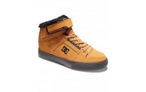 DC Shoes Pure High Winter - Wheat Black - Kids Shoes