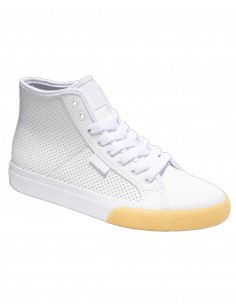 DC Shoes Manual Hi - White Gum - Skate shoes