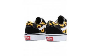 VANS Old Skool Sunflower - Black Yellow - Chaussures Skate Enfants