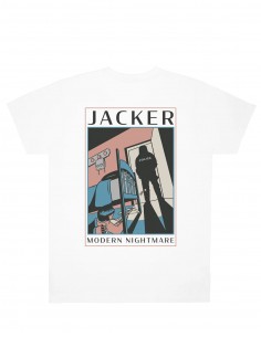 JACKER Nightmare - White - T-shirt