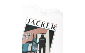 JACKER Nightmare - Blanc - T-shirt logo