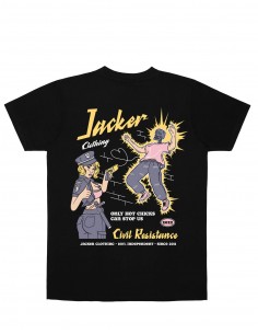 JACKER Hot Chicks - Noir - T-shirt