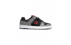 DC SHOES Manteca SE - Black Red Print - Skate shoes