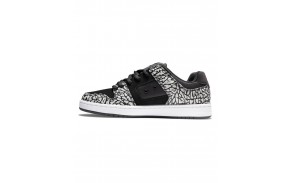 DC SHOES Manteca SE - Black Red Print - Chaussures de skate