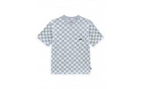 VANS Peace Pocket Check - Ashley Blue - T-shirt