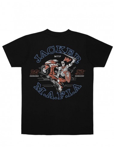 JACKER Concrete Cruzades - Noir - T-shirt (dos)