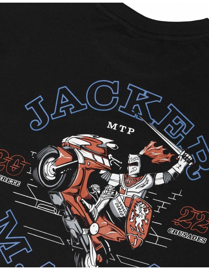 JACKER Concrete Cruzades - Noir - T-shirt logo JACKER Concrete Cruzades - Noir - T-shirt logo