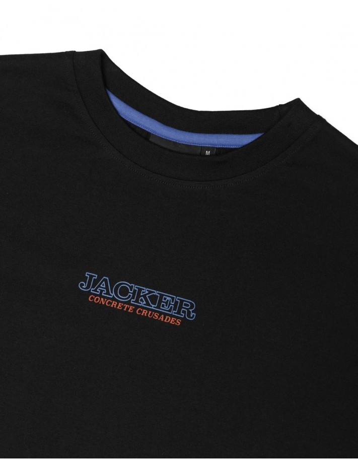 JACKER Concrete Cruzades - Noir - T-shirt JACKER Concrete Cruzades - Noir - T-shirt