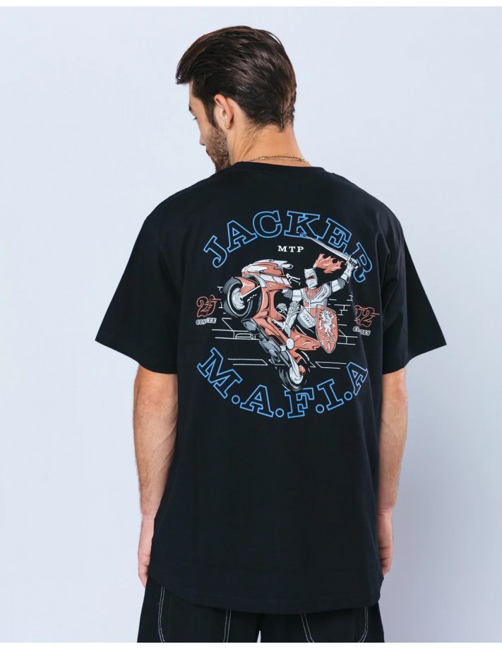 JACKER Concrete Cruzades - Noir - T-shirt (homme) JACKER Concrete Cruzades - Noir - T-shirt (homme)