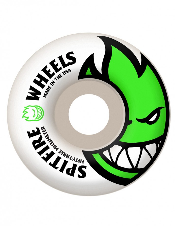 Roues de skate SPITFIRE Bighead 53mm vert