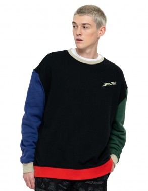 SANTA CRUZ Shadowless Dot - Black/Multi - Sweat Crewneck