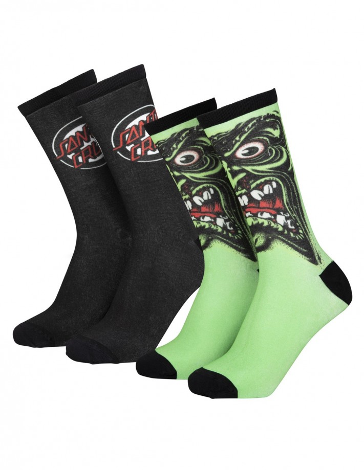 Pack chaussettes SANTA CRUZ Roskopp Face