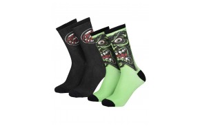 Pack chaussettes SANTA CRUZ Roskopp Face