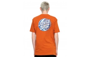 SANTA CRUZ Eclipse Dot - Copper - T-shirt (dos)